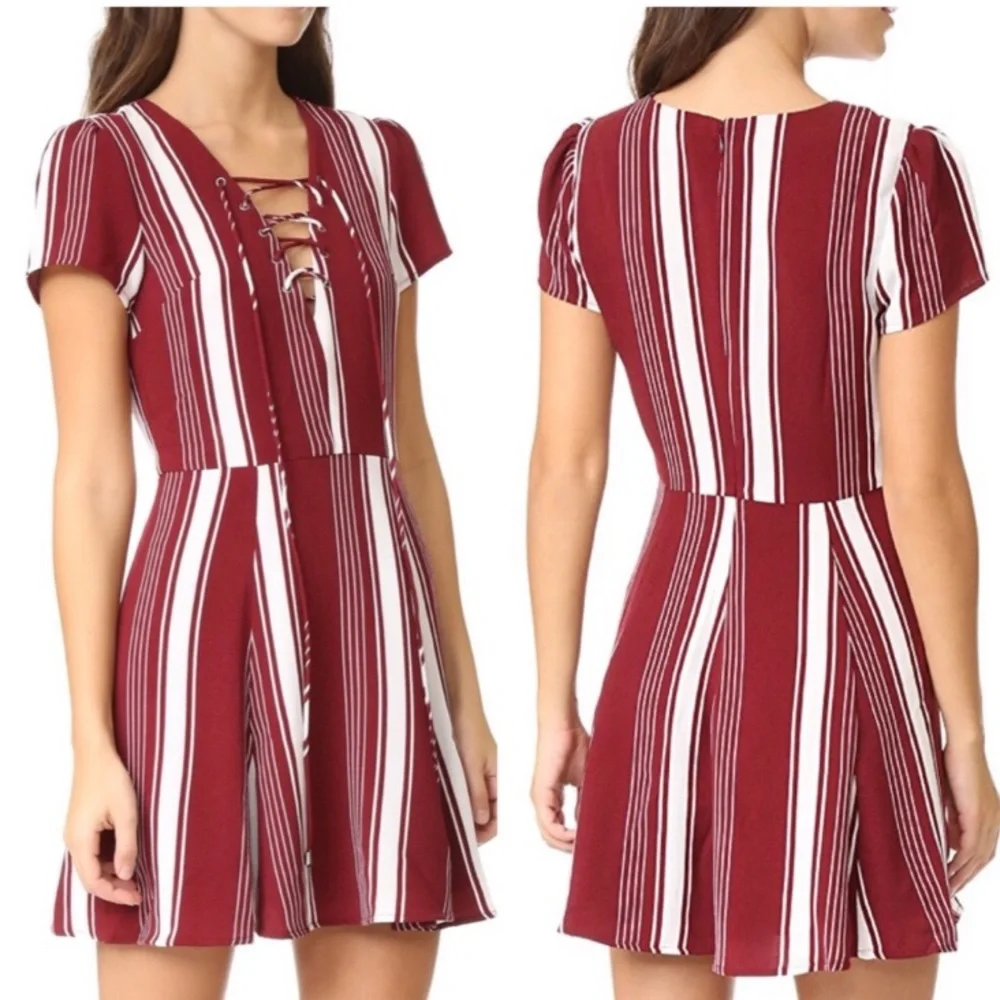 Revolve Lovers + Friends Striped Compass Dress